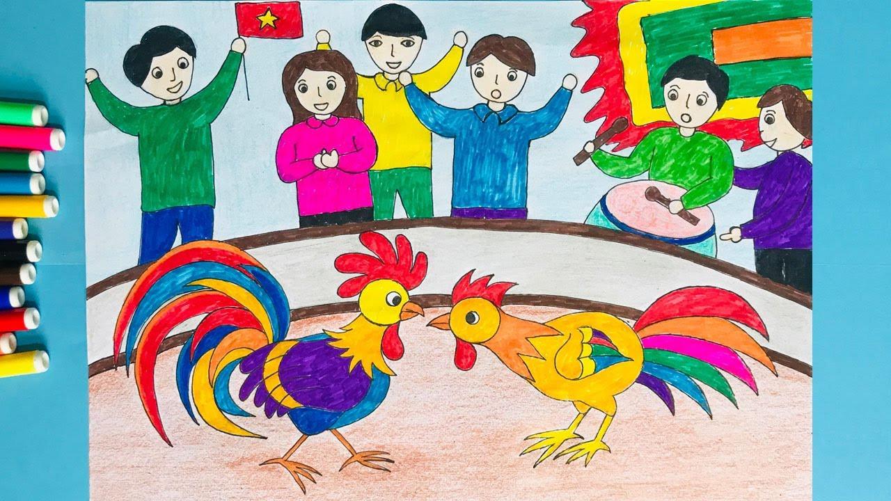 Bình Định: Hấp dẫn nghệ thuật Hội Chọi gà dân gian lần thứ nhất